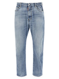 Jeans Dsquared² in cotone blu dal taglio rilassato