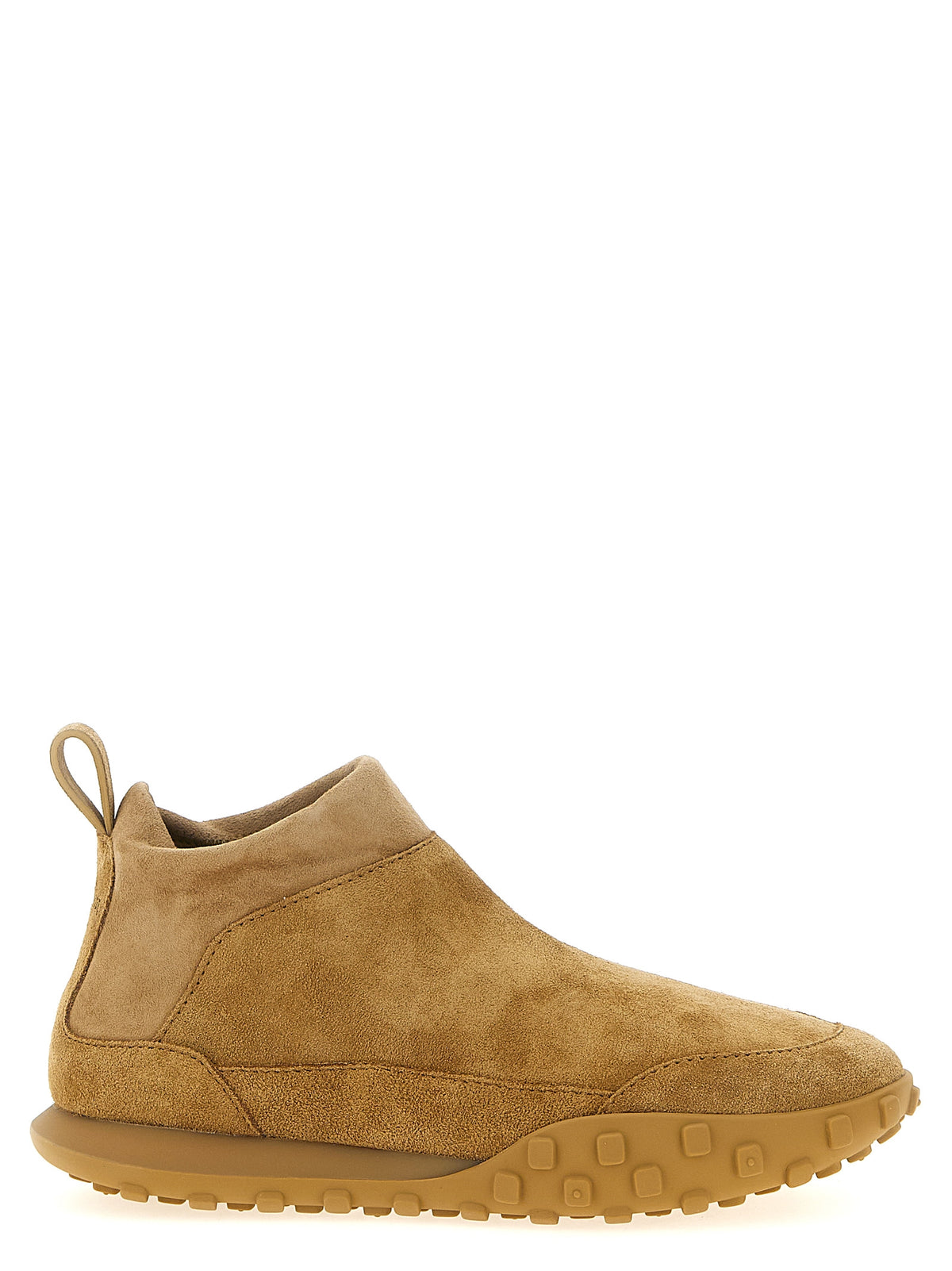 Sneakers Jil Sander in pelle di vitello beige