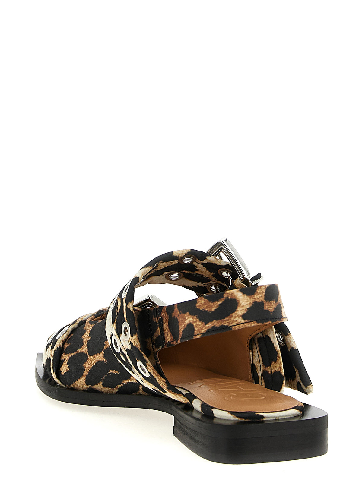 Ballerine Ganni in poliestere multicolore