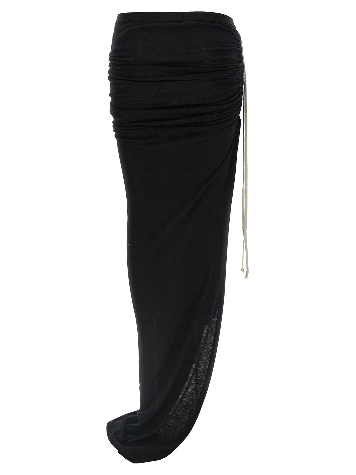 Minigonna Rick Owens in lana nera