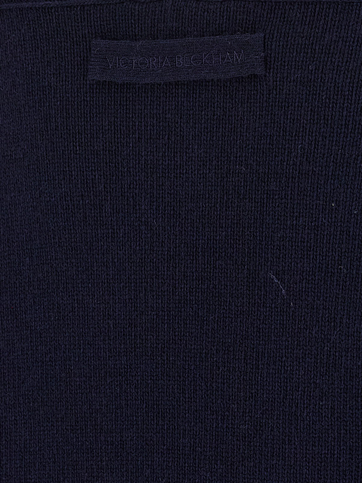 Cardigan blu in lana Victoria Beckham