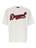 T-shirt Dsquared² in cotone bianco