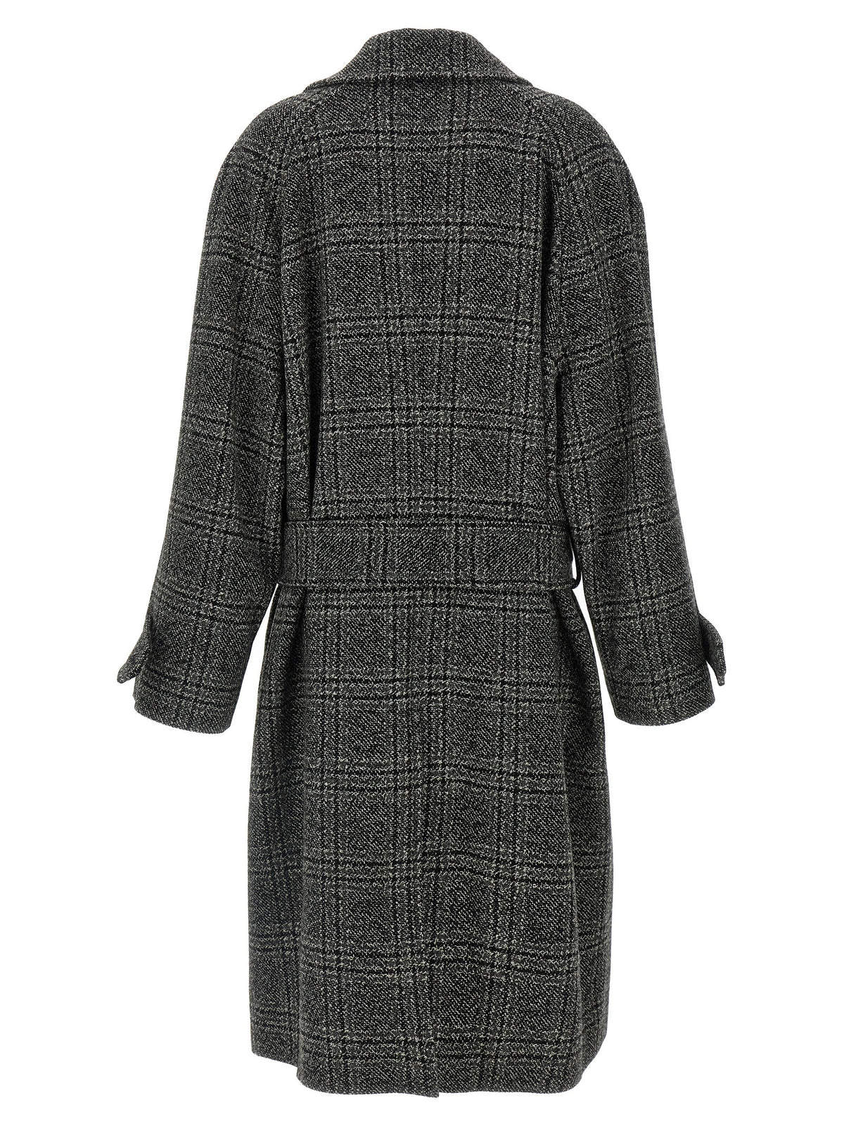 Cappotto in lana nero Balenciaga