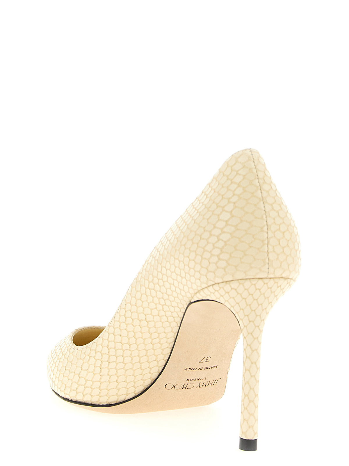 Décolleté Jimmy Choo in pelle multicolore con tacco alto