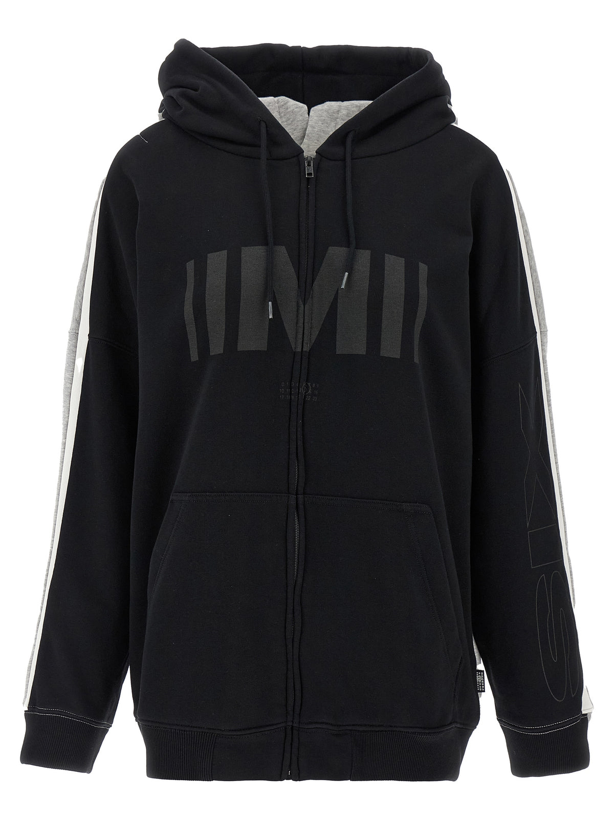 Felpa in cotone multicolore MM6 Maison Margiela