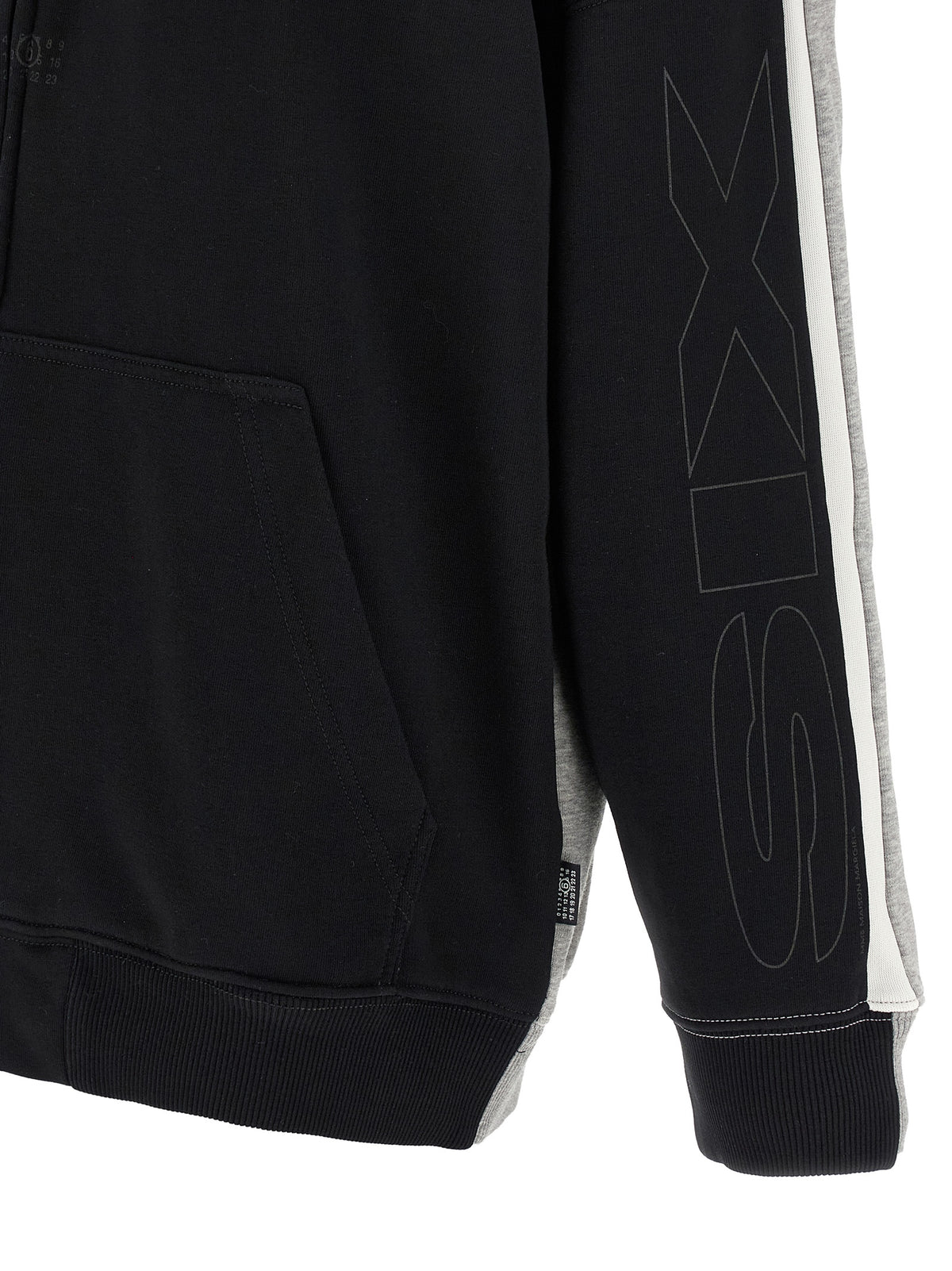 Felpa in cotone multicolore MM6 Maison Margiela