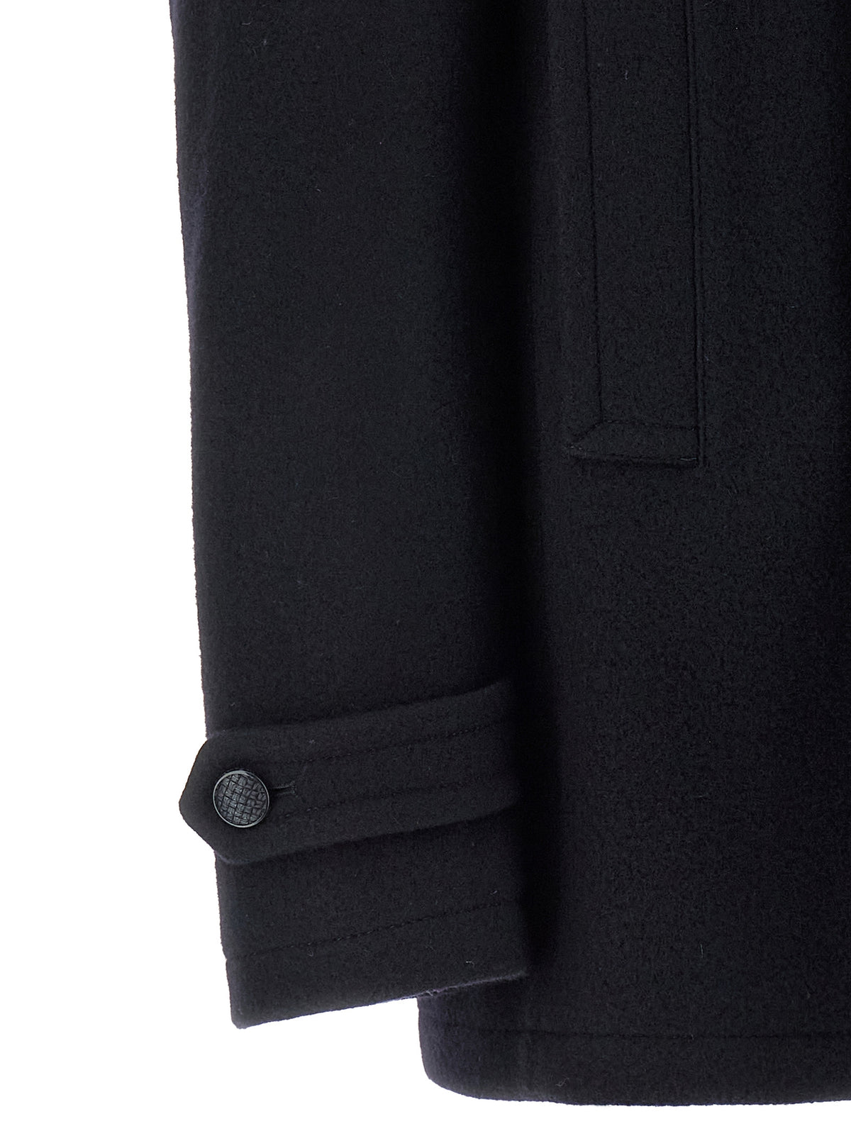 Tagliatore Blauer Wollmantel