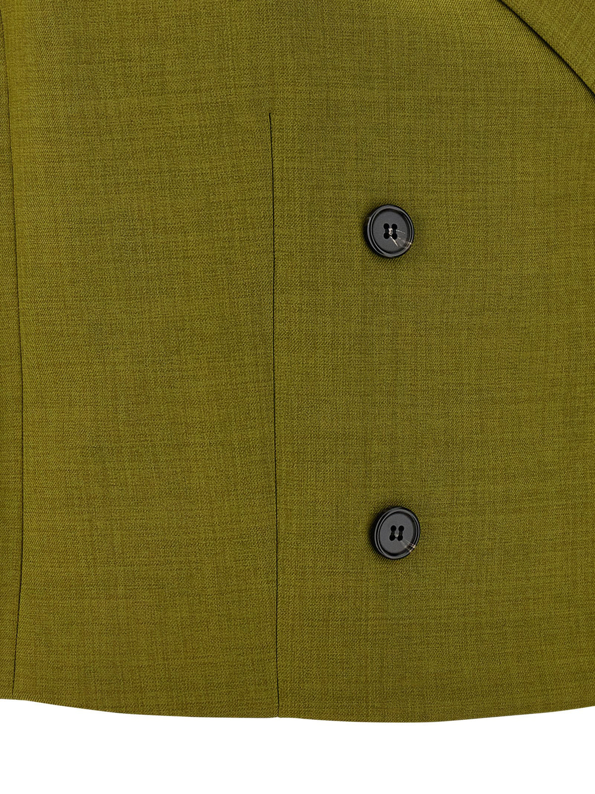 Theory Gilet City Twill Verde