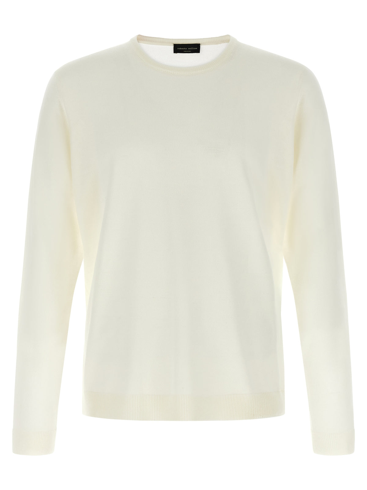 Roberto Collina Maglione Beige in Lana Merino