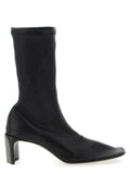 Stivaletti Jil Sander neri in pelle di agnello