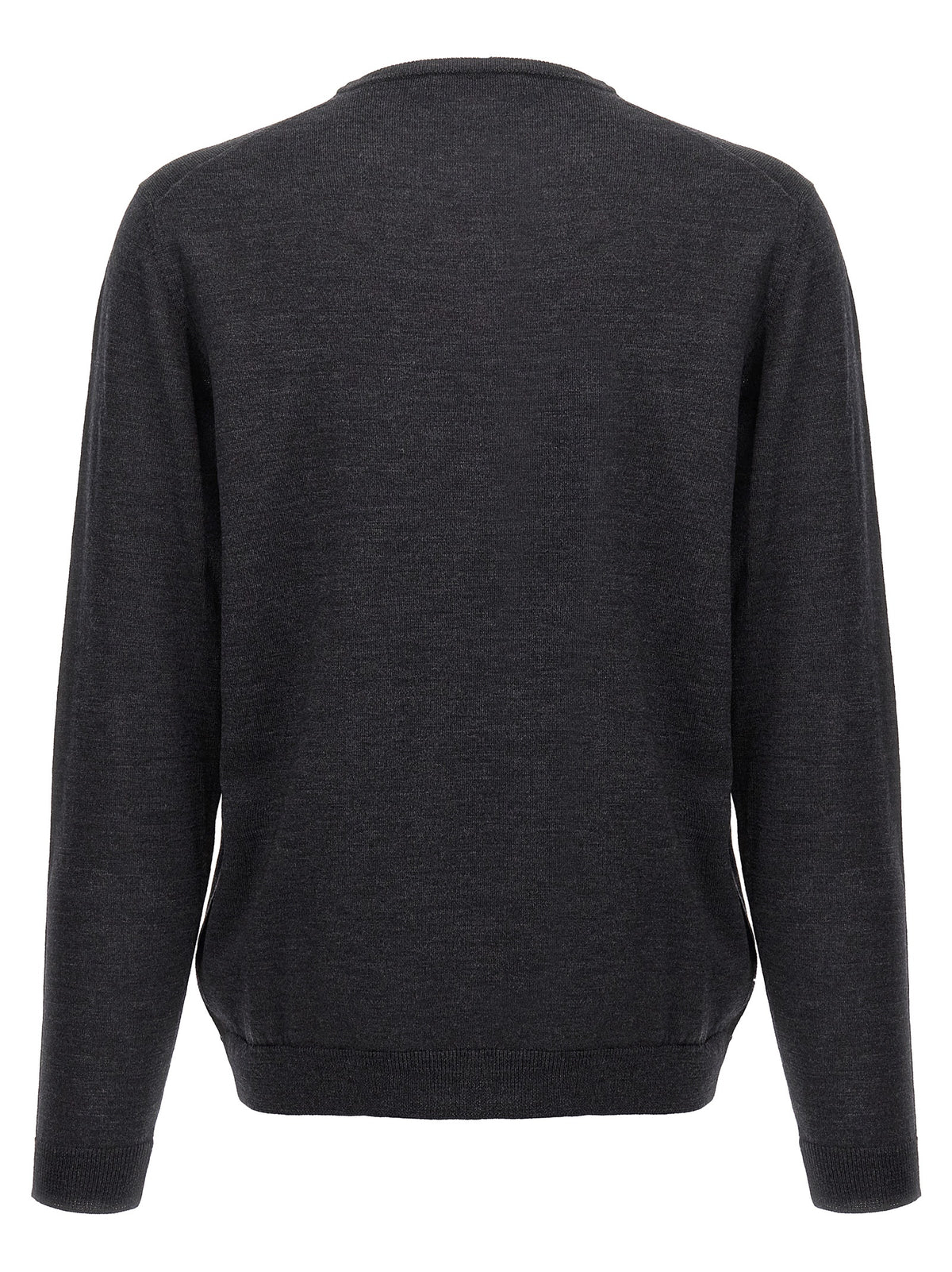 Roberto Collina Maglione Grigio in Lana Merino