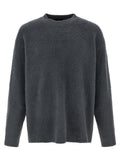 Roberto Collina Maglione Grigio in Misto Cotone
