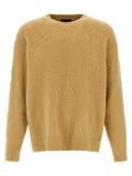 Roberto Collina Maglione Beige in Misto Cotone