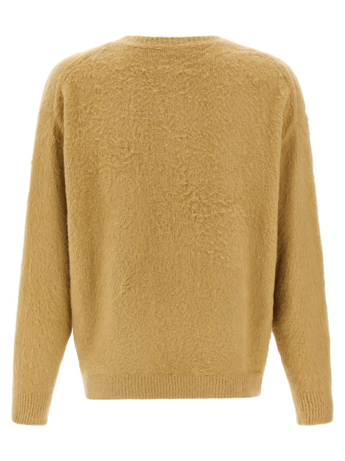 Roberto Collina Maglione Beige in Misto Cotone