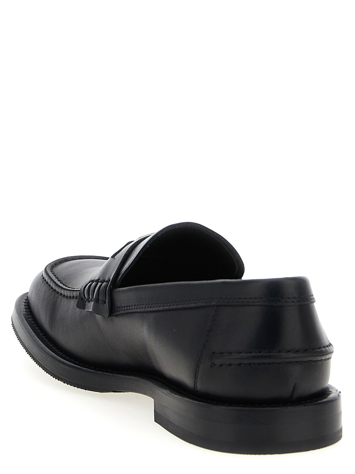 Moschino Mocassini Berlin in Pelle Nera