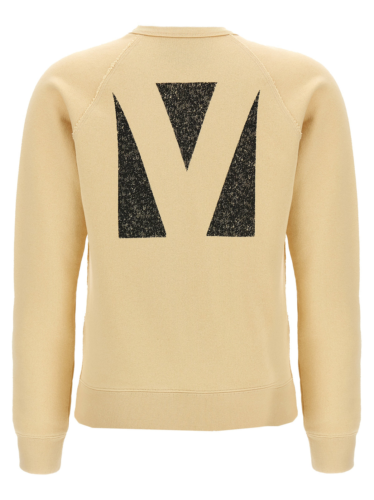 Felpa in cotone beige Valentino Garavani