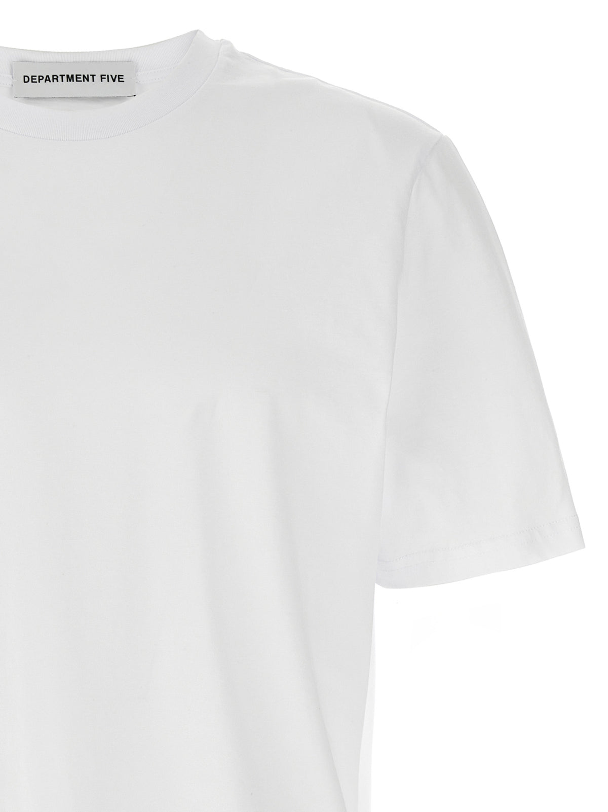 Department 5 White Cotton T-Shirt