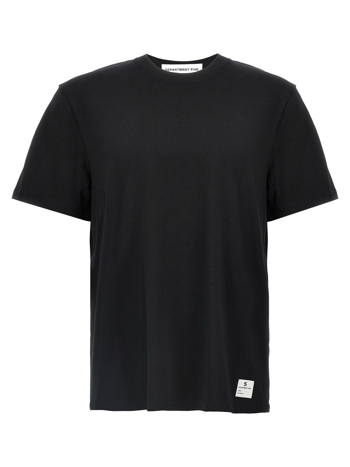T-shirt Department 5 in cotone nero