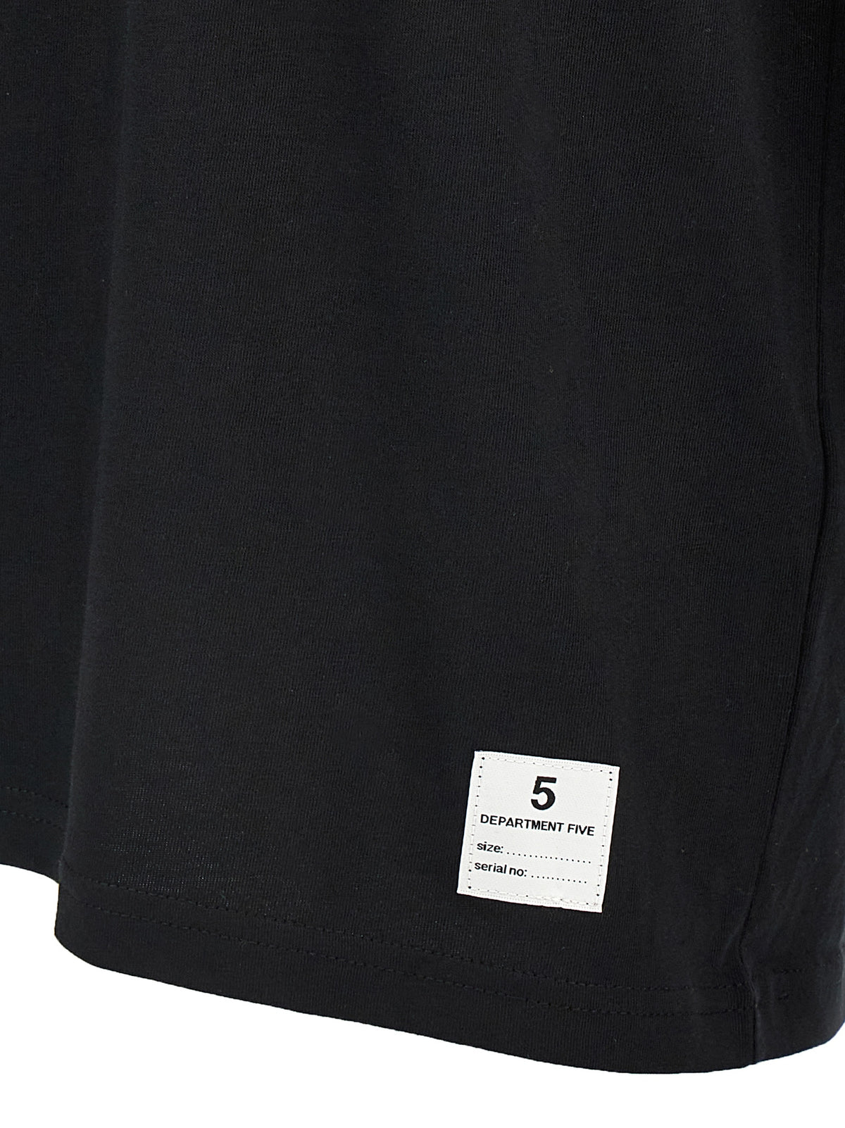 T-shirt Department 5 in cotone nero