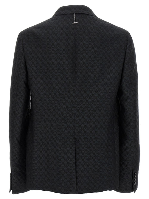 Alexander McQueen Zwarte Viscose Blazer