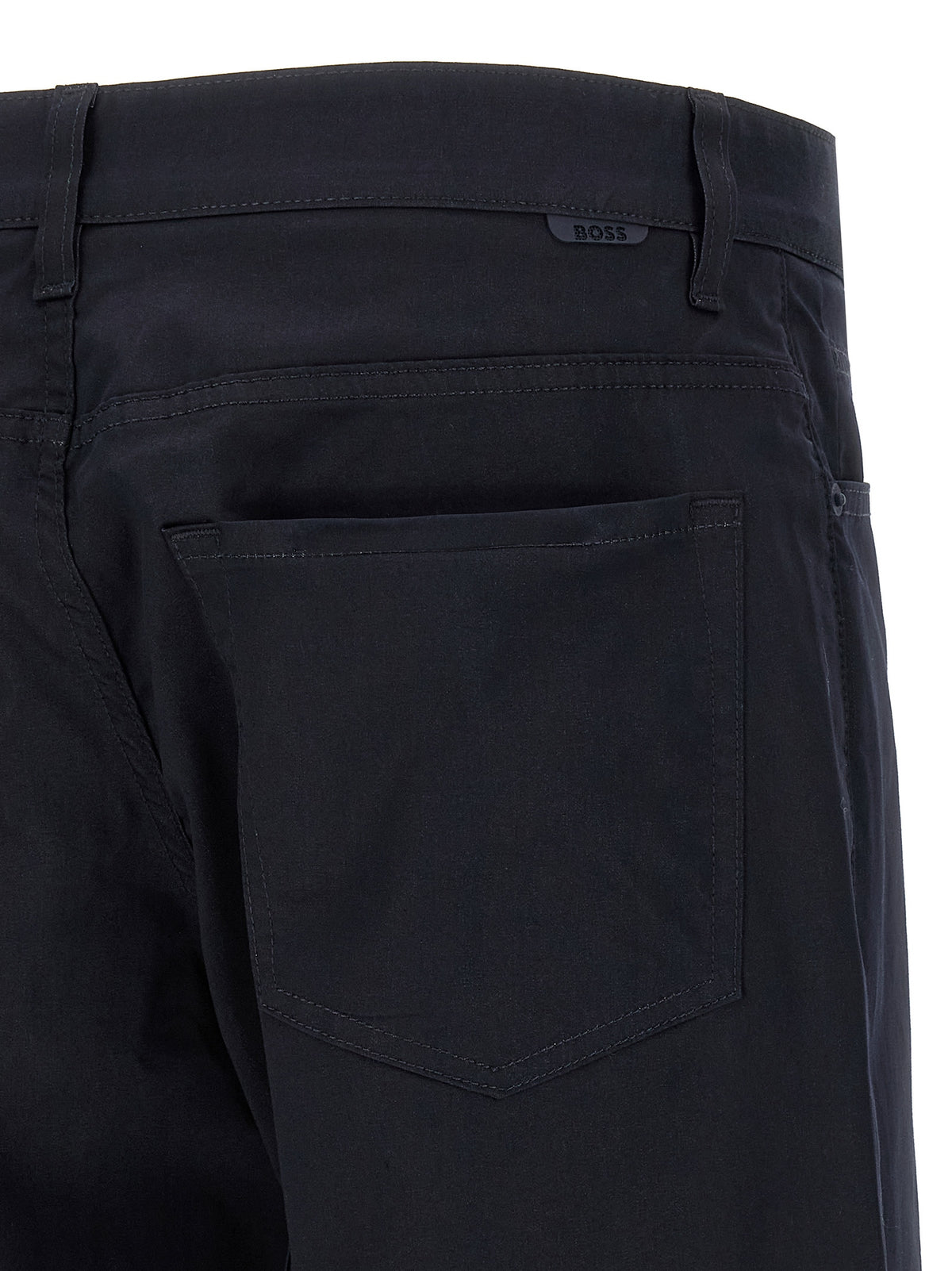 Pantaloni casual Hugo Boss in cotone blu
