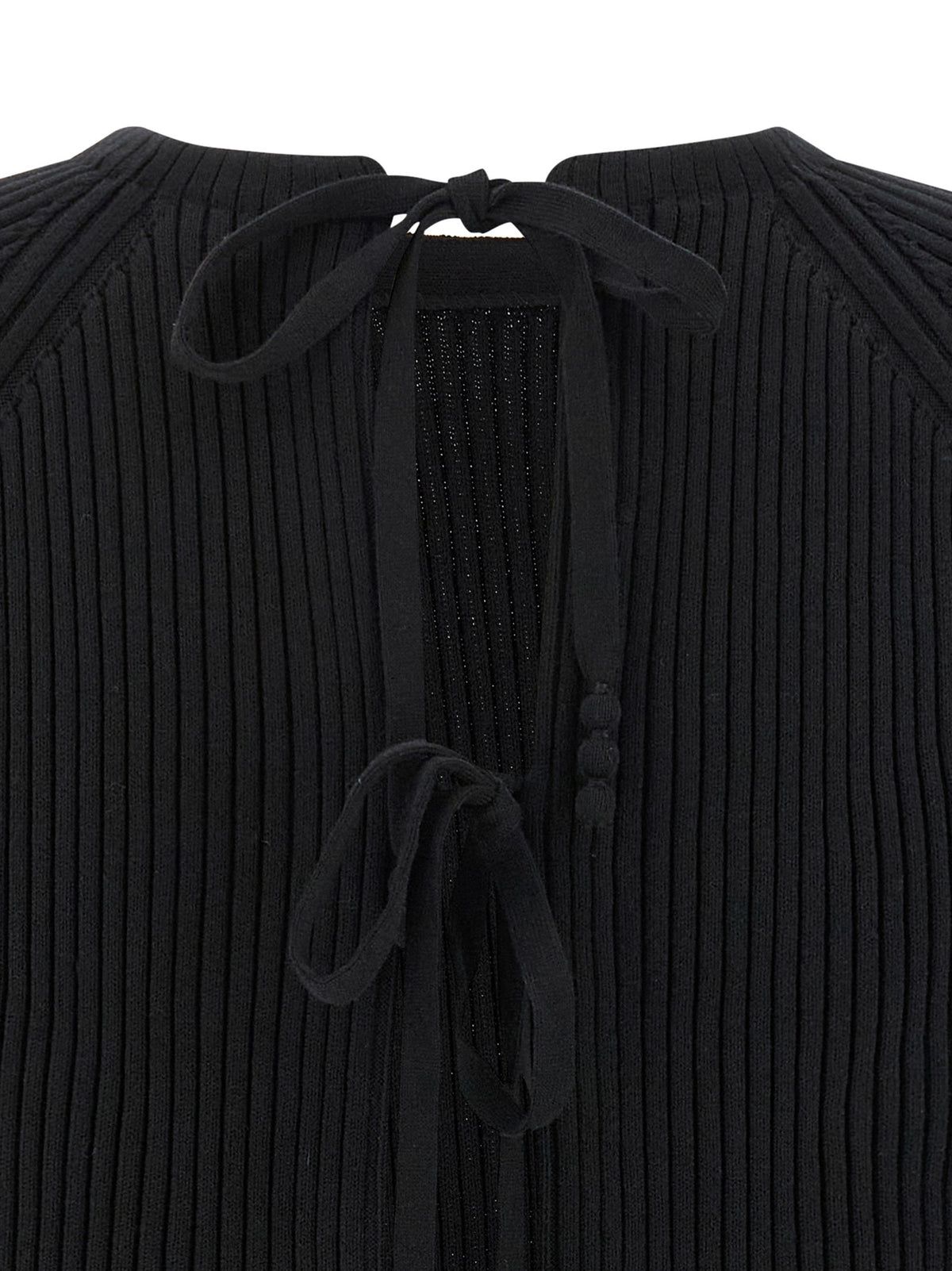 Tory Burch Maglia Nera a Maniche Corte