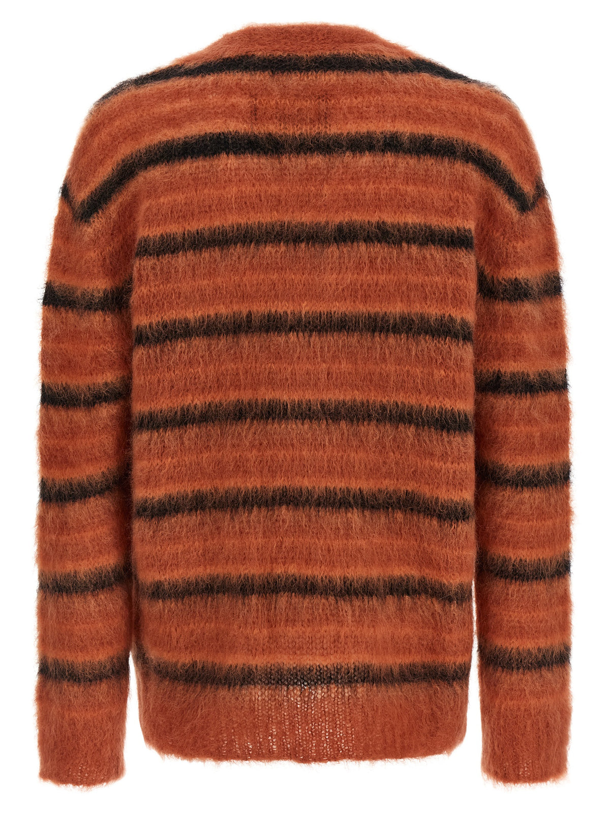 Cardigan Marni in tessuto arancione