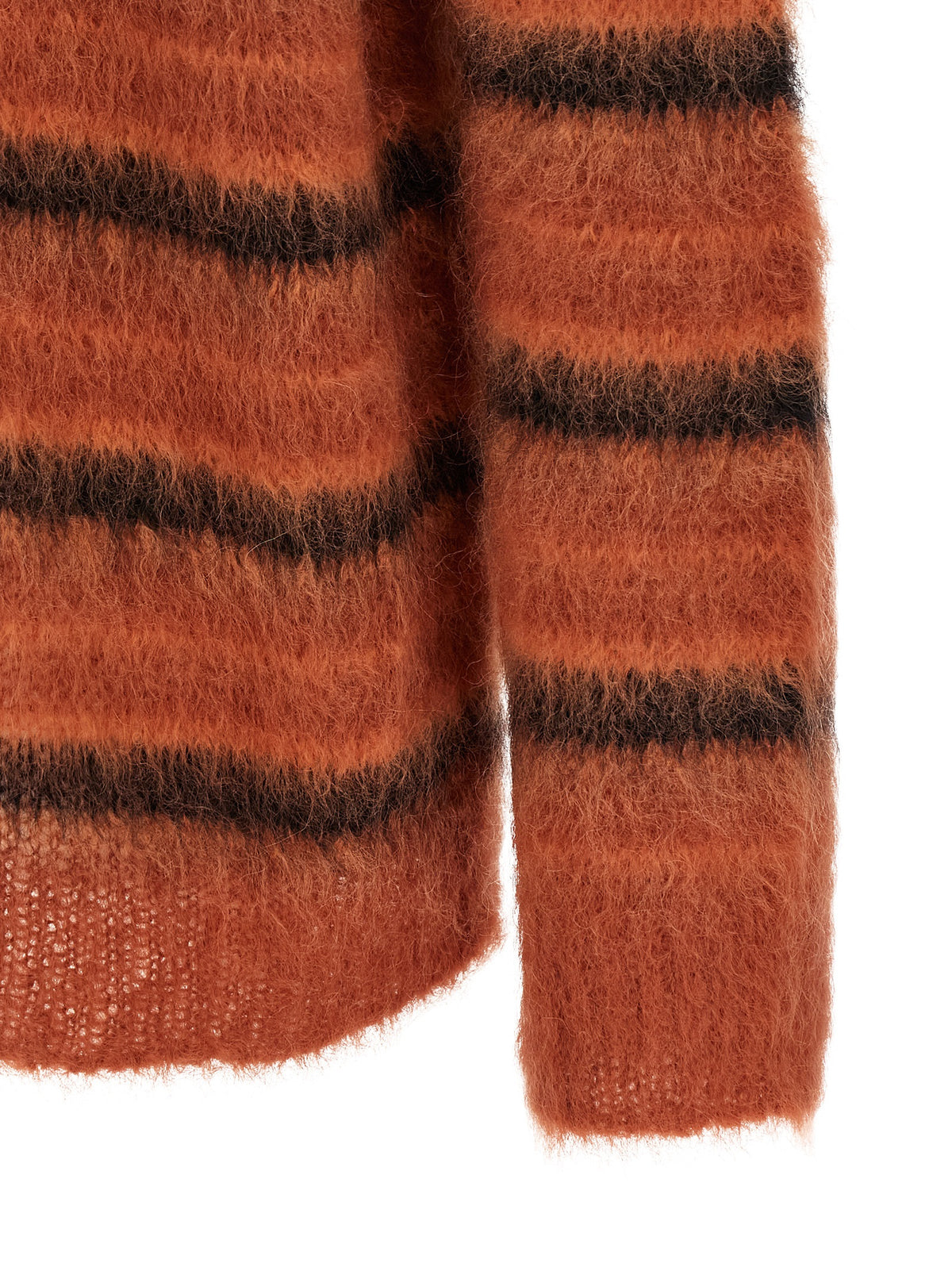Cardigan Marni in tessuto arancione
