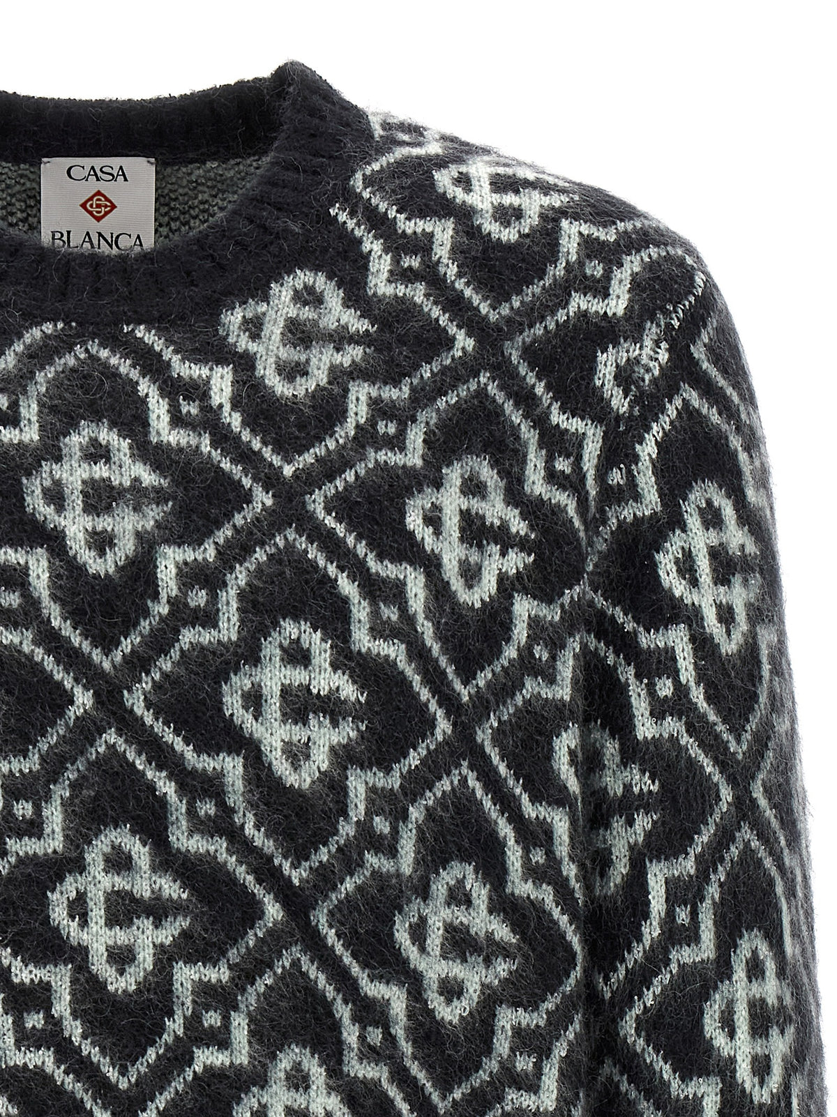 Casablanca Maglione Monogram Multicolore