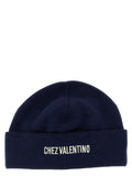 Berretto in cotone blu Valentino Garavani