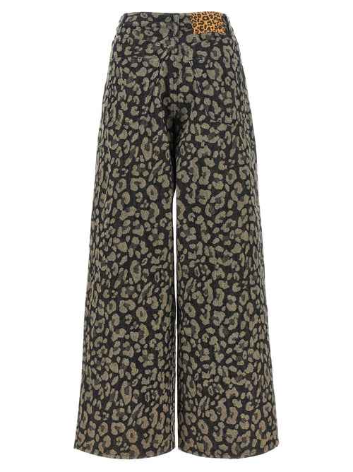 Alanui Veelkleurige Katoenen Casual Broek