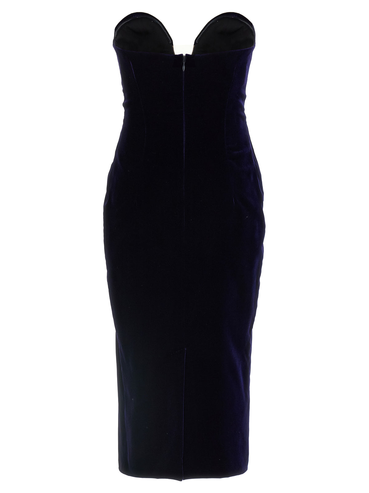 Robe midi Tom Ford en viscose bleue
