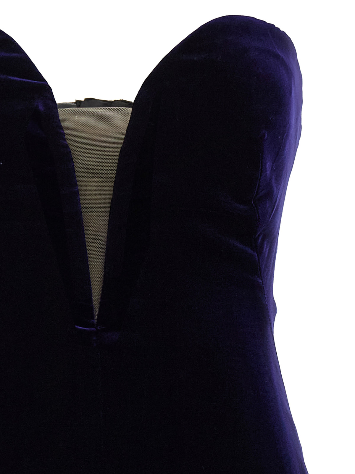 Robe midi Tom Ford en viscose bleue