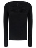 Cardigan in lana nero Rick Owens
