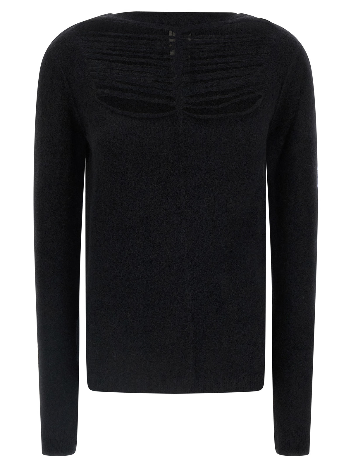 Cardigan in lana nero Rick Owens