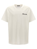 T-shirt Balmain bicolore in cotone