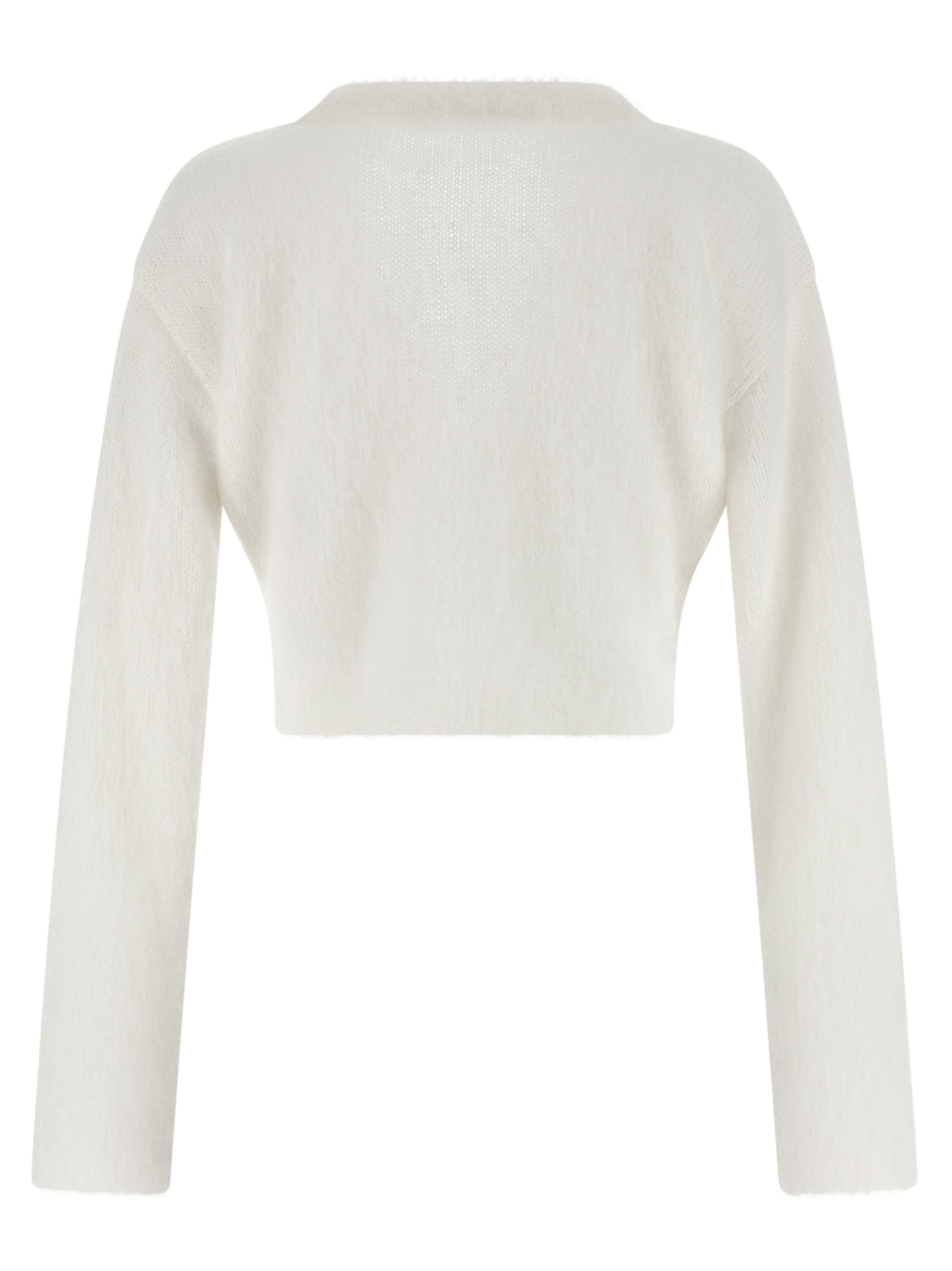 Gilet blanc en laine Alessandra Rich