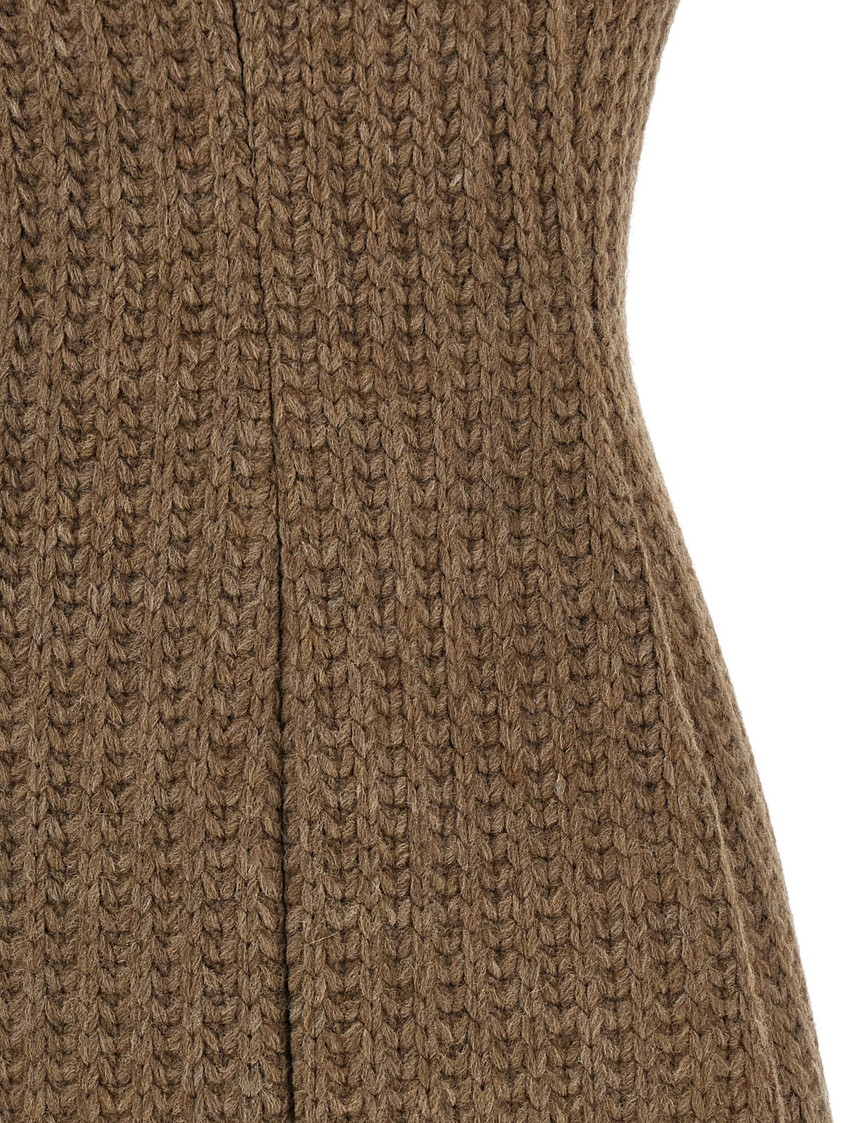 Giuseppe Di Morabito Robe courte marabout marron