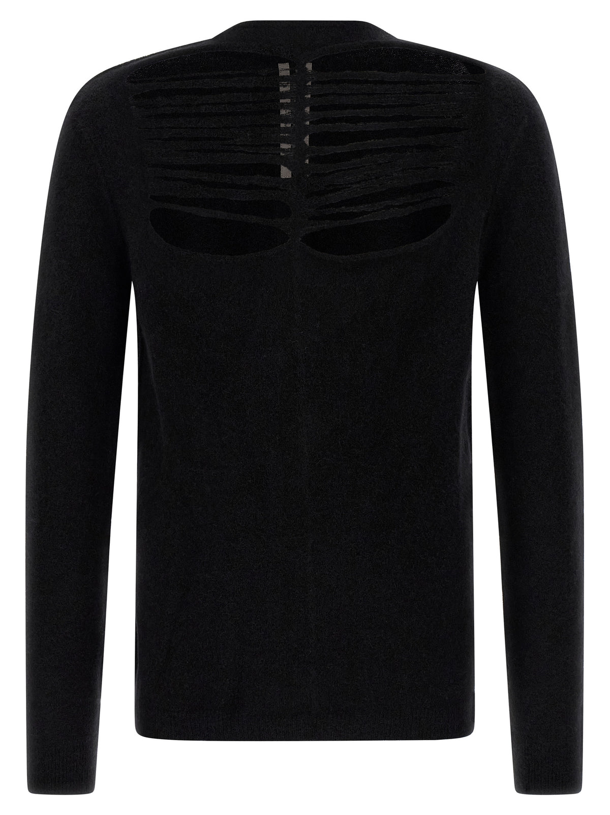 Cardigan in lana nero Rick Owens
