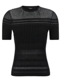 T-shirt Theory in viscosa nera
