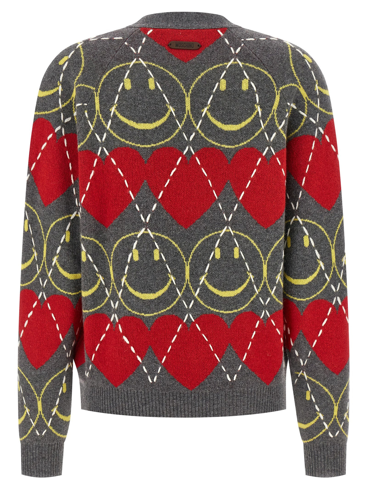 Moschino Meerkleurig Wollen Vest