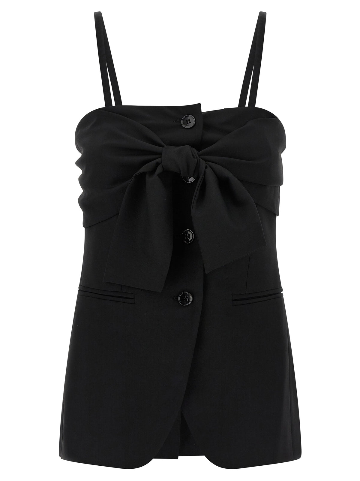 Max Mara Top Bustier Veruska Nero