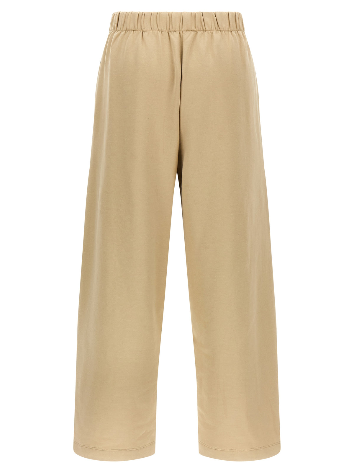 Max Mara Bruine Zijden Casual Broek