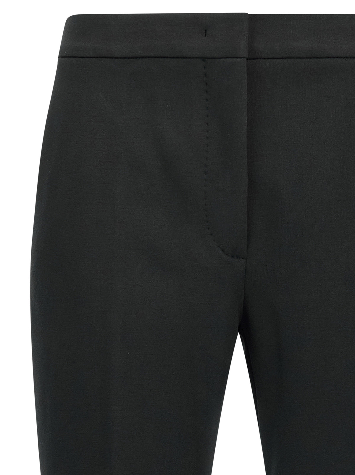 Max Mara Zwarte Viscose Casual Broek