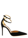 Gianvito Rossi Pumps aus schwarzem Veloursleder mit hohem Absatz