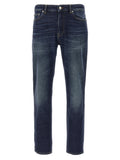 Jean droit en coton bleu Department 5
