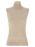 Cardigan Sportmax in lana vergine beige