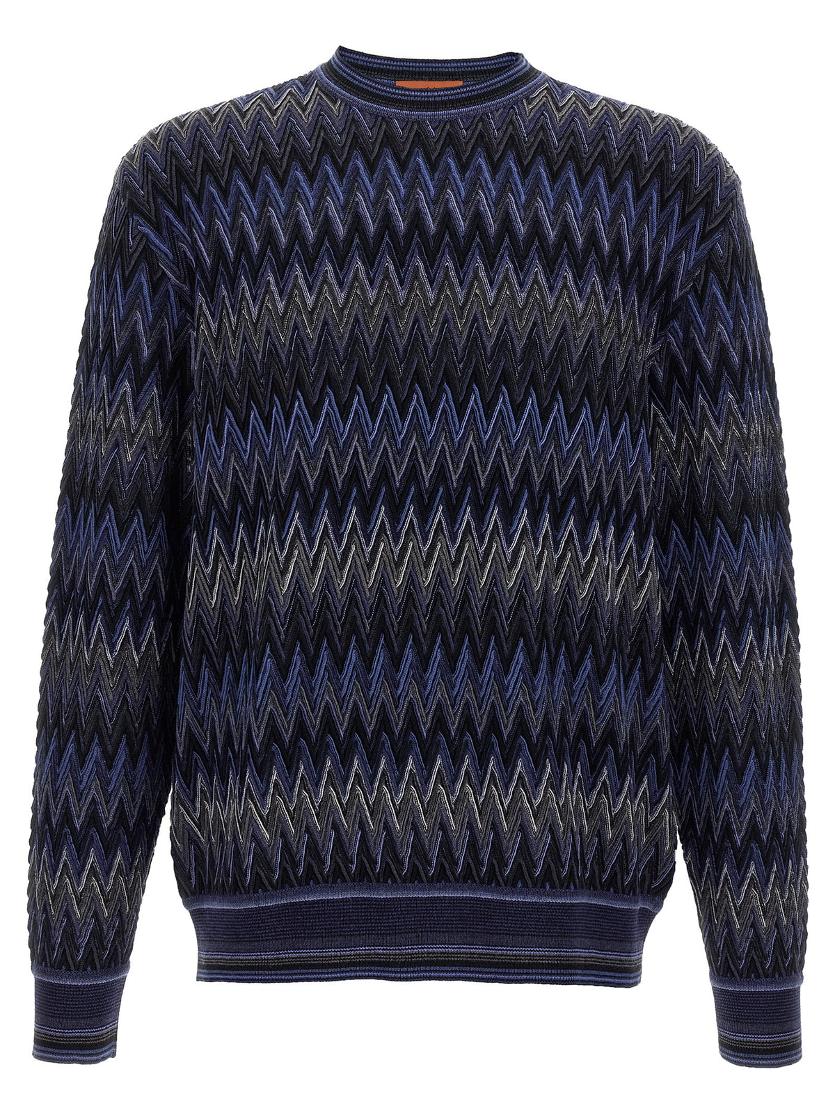 Cardigan Missoni in lana blu