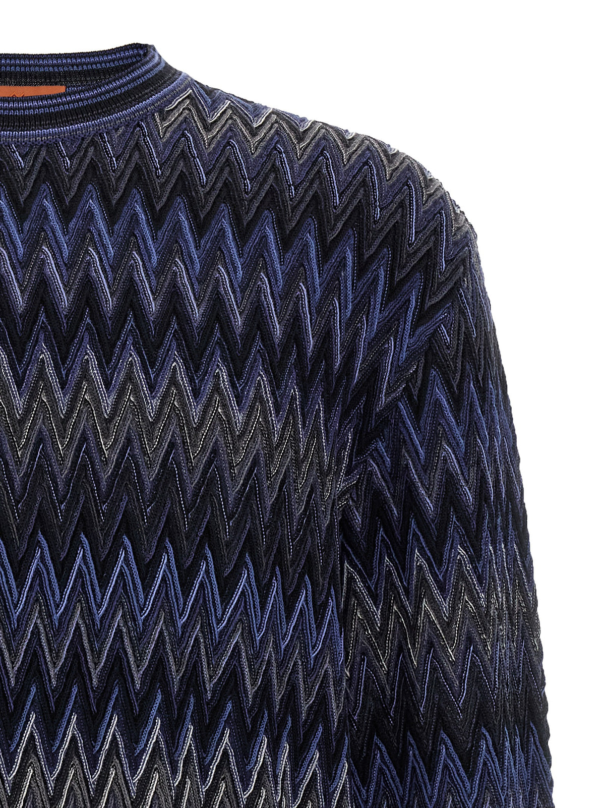 Cardigan Missoni in lana blu