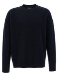 Roberto Collina Maglione Blu in Lana Merino